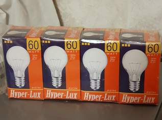 Glühbirnen 60W klar E27 OVP Glühbirnen 60W klar E27 OVP