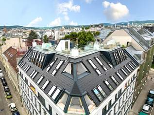 NEUBAU DACHGESCHOSSWOHNUNG II ERSTBEZUG II 3 ZIMMER II NÄHE OTTAKRINGER BRAUEREI II PROJEKT ABELEGASSE 20, 469000 €, Immobilien-Wohnungen in 1160 Ottakring