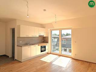 Naturnahes Wohnen: helle Wohnung mit Balkon nahe der Lobau, 842.31 €, Immobilien-Wohnungen in 1220 Donaustadt