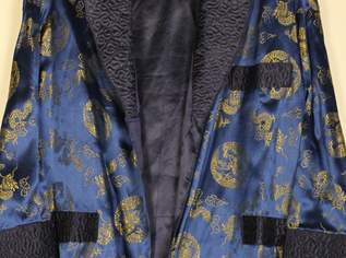 Seidenjacke / Kimono blau, Gr. XS, 69 €, Kleidung & Schmuck-Damenkleidung in 1200 Brigittenau