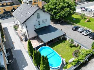 "Planschen, Wohnen und Arbeiten" - Wohn & Geschäftshaus im Zentrum von Schwarzach, 899000 €, Immobilien-Häuser in 5620 Schwarzach im Pongau