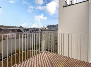 ERSTBEZUG // 3 ZIMMER DACHGESCHOSSWOHNUNG MIT BALKON + MODERNE MARKENKÜCHE MIT GERÄTEN // ERLACHPARK, 399000 €, Immobilien-Wohnungen in 1100 Favoriten