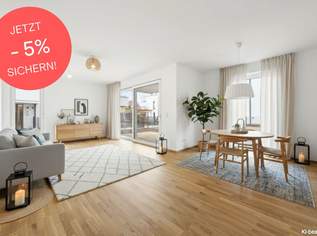 Jetzt 332.000,- statt 349.000,-! Hervorragendes Investment: Hochwertig konzipierte 3-Zimmer-Wohnung mit Garten | Offene Wohnküche, Schrankraum | Provisionsfrei, 332000 €, Immobilien-Wohnungen in Niederösterreich