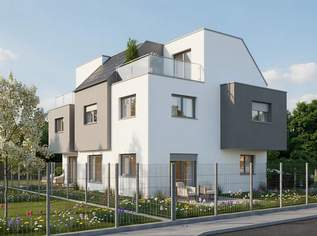 ZWISCHEN MARCHEFELDKANAL UND KH FLORIDSDORF! 198 m² NFL. PREMIUM DOPPELHAUS MIT KELLER UND 150 m² GARTEN. PROVISIONSFREI für den Käufer., 789900 €, Immobilien-Häuser in 1210 Floridsdorf