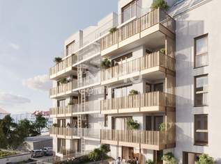 Attraktive 2-Zimmer-Erstbezugswohnung mit Balkon, 298000 €, Immobilien-Wohnungen in 1220 Donaustadt