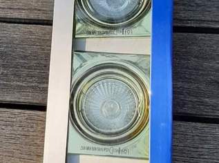 96 Stk. Einbauspots -in Messing, LED fähig , in 3er Packung