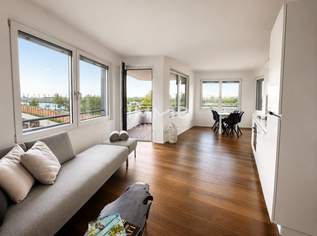 Möbliert! WIE IM URLAUB: Neben der U-Bahn und DIREKT AN DER DONAU, 1680 €, Immobilien-Wohnungen in 1220 Donaustadt