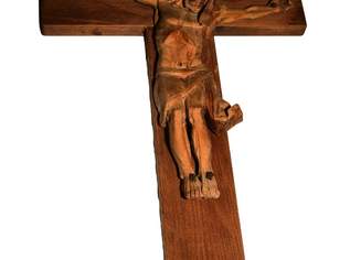 Wandkreuz Holz Schnitzerei, 100 €, Marktplatz-Antiquitäten, Sammlerobjekte & Kunst in Deutschland