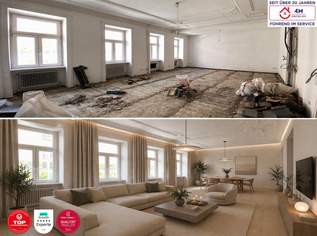 149 m² Rohbau. Rechte. Rendite. | Altbau-Projekt im 7. Bezirk, 500000 €, Immobilien-Wohnungen in 1070 Neubau