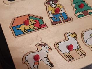 Setzpuzzle LEGLER "Bauernhof", Holz Setzpuzzle LEGLER "Bauernhof", Holz