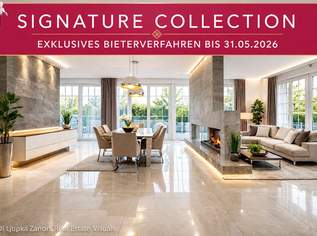 Bieterverfahren | Ikonische Luxusvilla in Fontana, Oberwaltersdorf aus der RealGoodLiving Signature Collection, 3690000 €, Immobilien-Häuser in 2522 Gemeinde Oberwaltersdorf