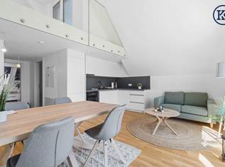 Ein Nest zum Verlieben – Wunderschöne 3-Zimmer-Dachgeschosswohnung mit sonniger Terrasse nahe U1 Kagraner Platz, 479000 €, Immobilien-Wohnungen in 1220 Donaustadt