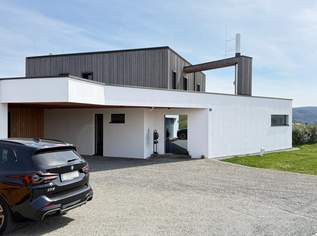 Architektenhaus in sonniger Ruhelage mit Spiral-Weinkeller, Infinity Pool, Burgblick und ca. 1 ha Eigengrund, 959000 €, Immobilien-Häuser in 7542 Gerersdorf bei Güssing