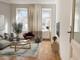 Altbaujuwel mit Blick auf die Canisiuskirche – Eleganz trifft Wiener Charme, 413790 €, Immobilien-Wohnungen in 1090 Alsergrund