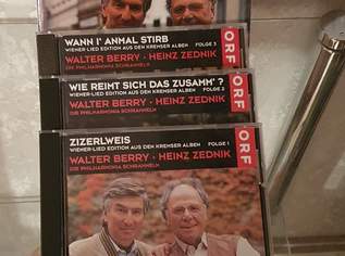 Wienerlied-Edition W. Berry / H. Zednik - Set 1 und 2, 24 €, Marktplatz-Musik & Musikinstrumente in 1210 Floridsdorf Wienerlied-Edition W. Berry / H. Zednik - Set 1 und 2, 24 €, Marktplatz-Musik & Musikinstrumente in 1210 Floridsdorf