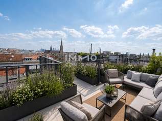 Sky Living im Herzen des 3. Bezirks – exklusive Erstbezugs-Maisonette mit Dachterrasse & Weitblick, 985500 €, Immobilien-Wohnungen in 1030 Landstraße