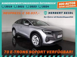 Q4 Sportback 45 e-tron 210kW 77kWh, 39880 €, Auto & Fahrrad-Autos in 8200 Gleisdorf Q4 Sportback 45 e-tron 210kW 77kWh, 39880 €, Auto & Fahrrad-Autos in 8200 Gleisdorf