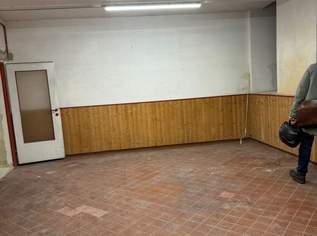 Lagerfläche im Souterrain, Margareten, Nähe Wiedener Hauptstraße