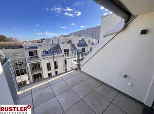Neubauprojekt VINCENT | Dachgeschoss-Traum | Terrasse | aufstrebende Lage, 449000 €, Immobilien-Wohnungen in 1230 Liesing