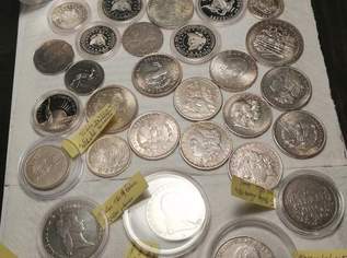Sofortankauf von Silbermünzsammlungen und Silberbarren, Barzahlung
