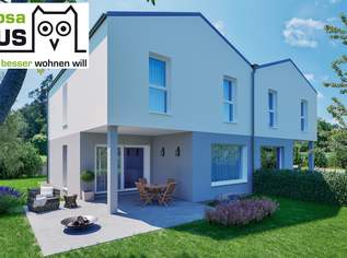 Wohnbaugefördertes Einzelhaus, ziegelmassiv, mit 117m² Wohnfläche, 28m² Terrasse, Eigengrund und 2 Parkplätze, 469900 €, Immobilien-Häuser in 2460 Gemeinde Bruck an der Leitha
