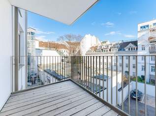 Nahe Westbahnhof! Erstbezug! 2-Zimmer-Balkonwohnung zu vermieten!, 1590 €, Immobilien-Wohnungen in 1060 Mariahilf