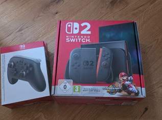 Nintendo Switch 2 Mario Kart World Edition + Pro Controller - NAGELNEU (OVP + Rechnung), 520 €, Marktplatz-Computer, Handys & Software in 6250 Marktgemeinde Kundl