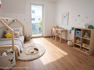 Perfekt geschnittene 3-Zimmer-Wohnung mit Balkon im exklusiven Neubau mit nur 7 Einheiten in Simmering, 389000 €, Immobilien-Wohnungen in 1110 Simmering