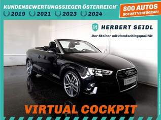 A3 Cabrio SPORT 1,5 TFSI S-tr. *LEDER / VIRTUELL ...