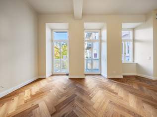Großer BALKON mit 14,5 m² und Blick in den begrünten Innenhof! Generalsanierter 3-Zimmer-Altbau mit 2 Bädern!, 990000 €, Immobilien-Wohnungen in 1040 Wieden