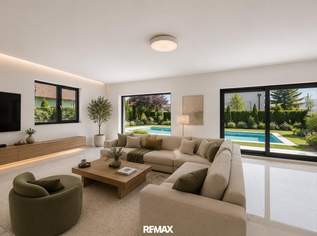 "Luxuriöse Doppelthaushälfte mit Pool, Garten und hochwertiger Ausstattung!", 1500000 €, Immobilien-Häuser in 2281 Raasdorf