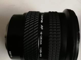 Tokina AF 19-35mm f3.5-4.5 fur Minolta AF und Sony Alpha, 120 €, Marktplatz-Kameras & TV & Multimedia in 1220 Donaustadt Tokina AF 19-35mm f3.5-4.5 fur Minolta AF und Sony Alpha, 120 €, Marktplatz-Kameras & TV & Multimedia in 1220 Donaustadt