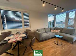 Voll-möblierte Premium-Wohnung in Stadlau nahe U2 und S-Bahn! Luftwärmepumpe und top Ausstattung. - WOHNTRAUM, 1499.22 €, Immobilien-Wohnungen in 1220 Donaustadt