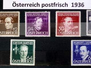 Österreich  postfrisch 1936, 71 €, Marktplatz-Sammlungen & Haushaltsauflösungen in 8054 Graz