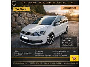 Sharan Family 7-Sitzer, Leasingfähig, wenig KM, 30900 €, Auto & Fahrrad-Autos in 8082 Kirchbach-Zerlach