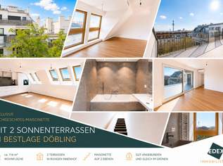 Exklusive Dachgeschoss-Maisonette mit zwei Terrassen in ruhiger Innenhoflage, 1099000 €, Immobilien-Wohnungen in 1190 Döbling Exklusive Dachgeschoss-Maisonette mit zwei Terrassen in ruhiger Innenhoflage, 1099000 €, Immobilien-Wohnungen in 1190 Döbling