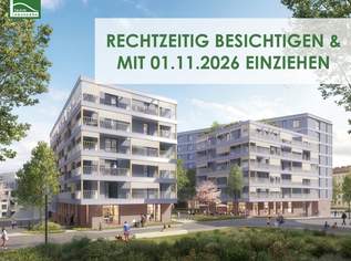Heute entdecken, ab 01.11. einziehen – Neubauwohnungen in zentraler Lage!, 1179 €, Immobilien-Wohnungen in 1030 Landstraße