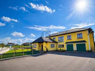GROßZÜGIGES WOHNHAUS MIT BÜROFLÄCHE, 11 ZIMMERN, GARTEN & 2 GARAGEN, 1860 €, Immobilien-Häuser in 4984 Weilbach