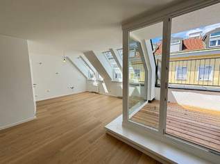 Sonnige, neu sanierte Maisonette mit Terrasse, Klima & Garage beim Kutschkermarkt 1180 Wien, 599000 €, Immobilien-Wohnungen in 1180 Währing