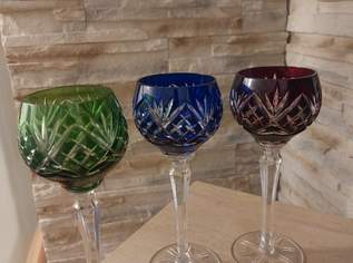  3x Vintage Römer Gläser Kristall, Überfangkristall 21 cm – Nachtmann / antschliff.,/ Lausitzer Glas). , 75 €, Kleidung & Schmuck-Accessoires, Uhren, Schmuck in 3400 Gemeinde Klosterneuburg