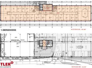 Flexible Büroflächen ab 500 m² in zentraler Lage I Moderne Ausstattung inklusive, 12 €, Immobilien-Gewerbeobjekte in 8020 