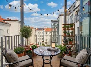 Sonnige 3-Zimmer Altbauwohnung mit Innenhofbalkon nahe dem Augarten | U4 Friedensbrücke, 615000 €, Immobilien-Wohnungen in 1200 Brigittenau