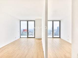 Cosmopolitan Heights – Stilvolles Studio im DC2 Tower mit freiem VIC-Blick -DC2, 1550 €, Immobilien-Wohnungen in 1220 Donaustadt