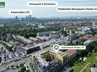 LEO 131 - Hochwertige Neubau-Wohnung in Hofruhelage! Nur 4 Bus-Stationen zum Bahnhof Floridsdorf, nahe Siemens und Grünflächen!, 899.01 €, Immobilien-Wohnungen in 1210 Floridsdorf LEO 131 - Hochwertige Neubau-Wohnung in Hofruhelage! Nur 4 Bus-Stationen zum Bahnhof Floridsdorf, nahe Siemens und Grünflächen!, 899.01 €, Immobilien-Wohnungen in 1210 Floridsdorf