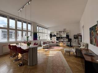 UNBEFRISTET! Stylische, absolut tolle DG-Wohnung mit ca. 43 m² grosser O/W-Terrasse ab Juni 26! 1040!, 2796.18 €, Immobilien-Wohnungen in 1040 Wieden