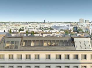 Baubewilligter Rohdachboden mit tollem Ausblick und Balkon-Option Nähe U5-Station "Matzleinsdorfer Platz"!, 299000 €, Immobilien-Wohnungen in 1100 Favoriten