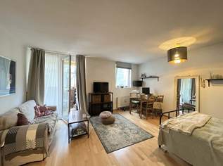 Helle Einraumwohnung mit Balkon inkl. Gemeinschaftsterrasse - unweit der BOKU!, 736.18 €, Immobilien-Wohnungen in 1190 Döbling