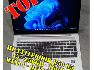 Laptop HP Elitebook 850 G5 - i5/7 - 16GB - 256GB - Win 11 - Office 2024, 199 €, Marktplatz-Computer, Handys & Software in 4822 Bad Goisern am Hallstättersee