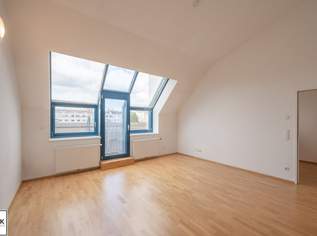 **ab Juni** Klimatisierte Dachgeschosswohnung mit sonniger Terrasse & perfekter Anbindung!, 1495 €, Immobilien-Wohnungen in 1150 Rudolfsheim-Fünfhaus