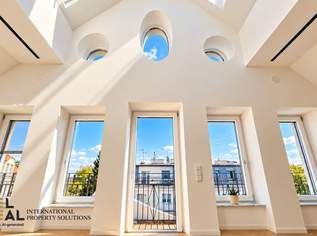 Historisches Dachgeschoss-Juwel mit stilvollem Design! Exklusiver Erstbezug mit traumhaftem Weitblick!, 1064000 €, Immobilien-Wohnungen in 1120 Meidling